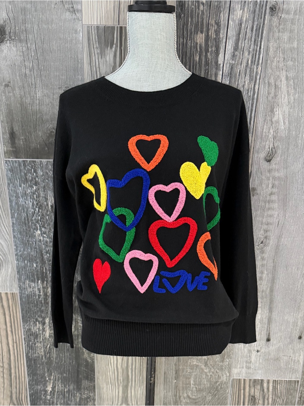 Gabby Isabella Love Heart Sweater